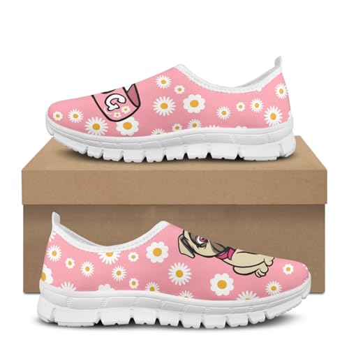 Image of Jeiento Cute Dog Women's Casual Slip On Shoes Loafers Sneakers for Women
