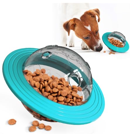 EclipseGuard Pelota para perros pequeños y grandes, pelota de comida para perros, pelota de golosinas, juguete para cachorros, juguete para perros, pelota de inteligencia, cuidado gastrointestinal,