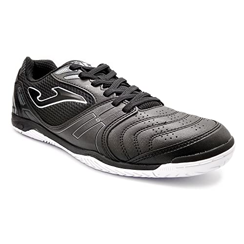 Joma Dribling Adult Indoor Soccer Shoes Black/White-9.5 #TOP2