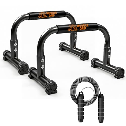 Muscle Grip Steel Dip Bars