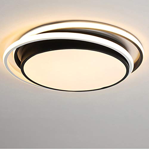 Preisvergleich Produktbild JYDQM Wohnzimmer, Schlafzimmer, Küche mit LED-Deckenkinderstudie Schwarz LED-Leuchten, Strahlern