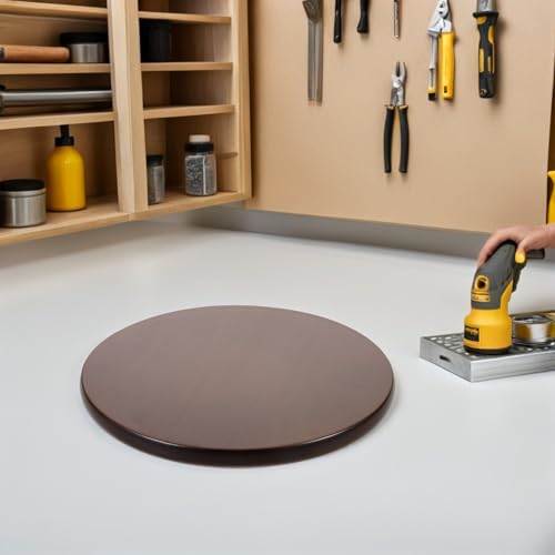 Asiento de madera redondo para taburete de bar ergonómico de 32cm 8