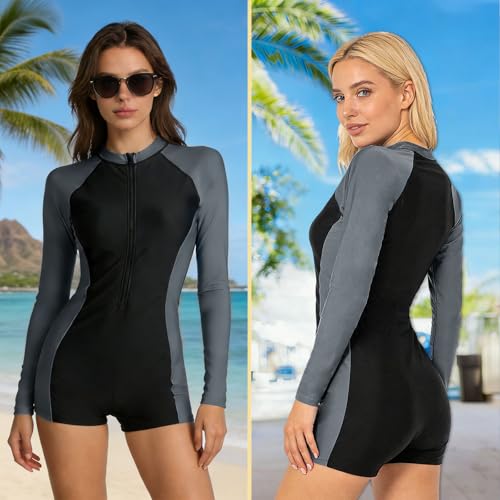 Catálogo para Comprar On-line Ropa de Ropa de natación con protección solar para Mujer los mejores 10. 14 Imagen adicional