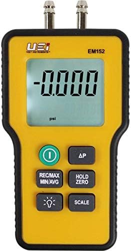 UEi Test Instruments EM152 Dual Differential Digital Manometer (Pack of 3) image 2