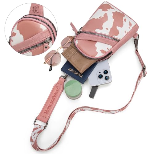 Image of Montana West Small Crossbody Sling Bag for Women Cute Cross Body Fanny Pack Purse