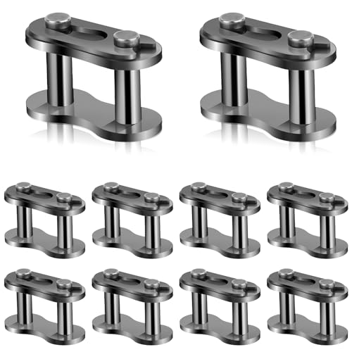 10 Pcs 420 Chain Master Link, Motorcycle Chain Drive Chains for 50cc-125cc ATV Quad 4 Wheeler Pocket Bike