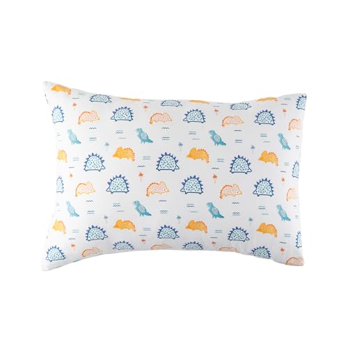 Image of Bunnikins & Clover Toddler Pillows with Pillowcase, 13 inchx18 inch Soft Cotton Kid Pillows for Sleeping, Bedding Small Pillow for Boys and Girls Aged 2-5 Years