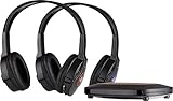 SHARPER IMAGE SHP921-2GB Universal Wireless Headphones For TV (Pack of 2 Headphones), (Black)