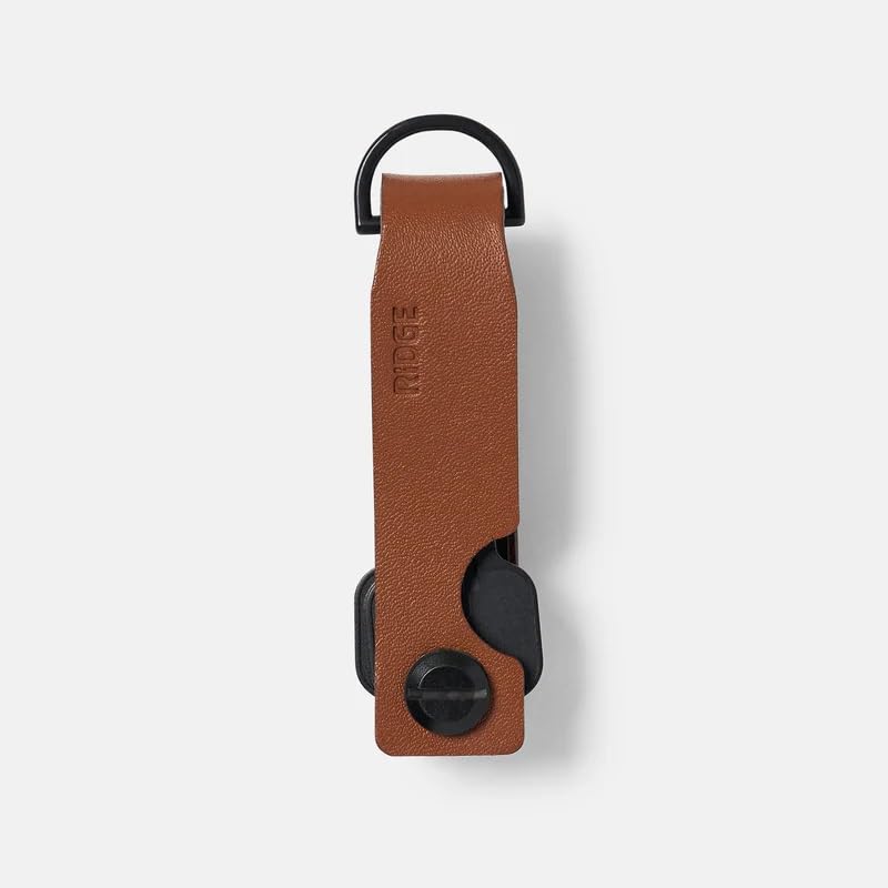 Image of The Ridge Key Organizer - Compact Metallic Key Holder, Minimalist Innovative Keyholder, Smart Keychain Secures 2-6 Keys