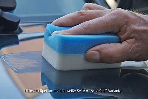 Petzoldts Premium Hochglanz-Handpolierset, zur Lackpolitur und Lackreinigung von Hand oder mit der Poliermaschine