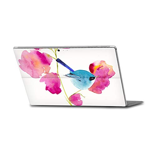 Couverture vinyle élégante Mai Autumn Bleu Oiseau pour Surface Pro 4/5/6