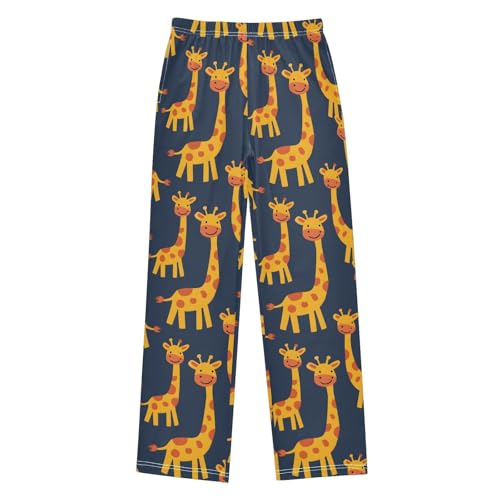 Pajama Pants Cute Giraffes PJ Bottoms Sleepwear Lounge Sleep Pant with Pockets