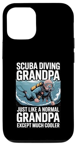 �X�L���[�o�_�C�r���O ����������� Just Like A Normal Grandpa Cooler �X�}�z�P�[�X iPhone 12/12 Pro �p
