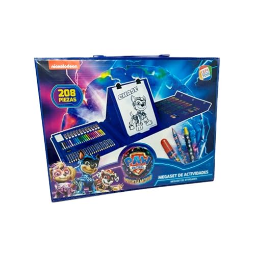 Cefa Toys Maletín Megaset De Actividades con 208 Piezas Patrulla Canina, Medium (21906)