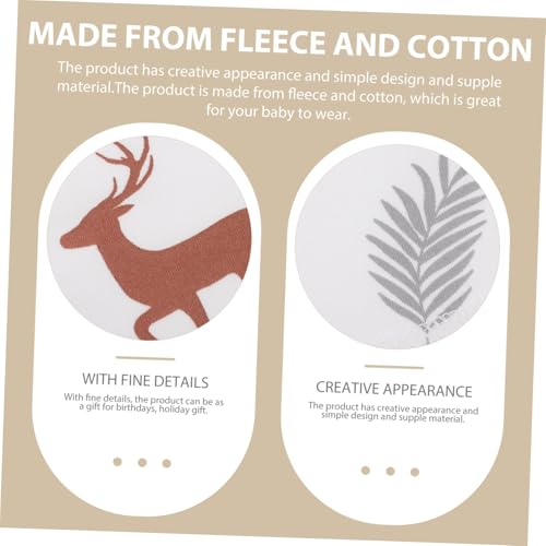Chiffons rots doux en coton bébé lingettes réutilisables de naissance - 4