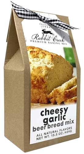 Rabbit Creek Beer Bread Mix Cheesy Garlic Beer Bread Mix for Baki...