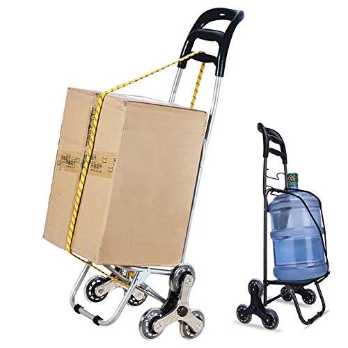 Einkaufstrolley, faltbarer Einkaufswagen auf Rädern, großer und leichter Einkaufstrolley mit abnehmbarer Tasche, max… – Bild 4