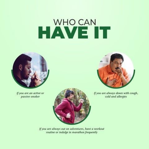 Image of Lungs Detox Syrup for Smokers | Ayurvedic Lung Cleanse Supplement | Supports Respiratory Health, Clears Toxins, Enhances Lung Function & Immunity - 500ml