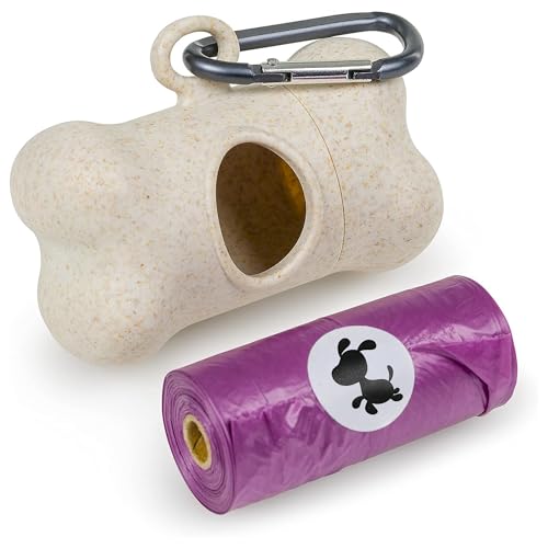 Petface Compostable Dog Poop Bag Dispenser with 20 Bags (Pack of 1)