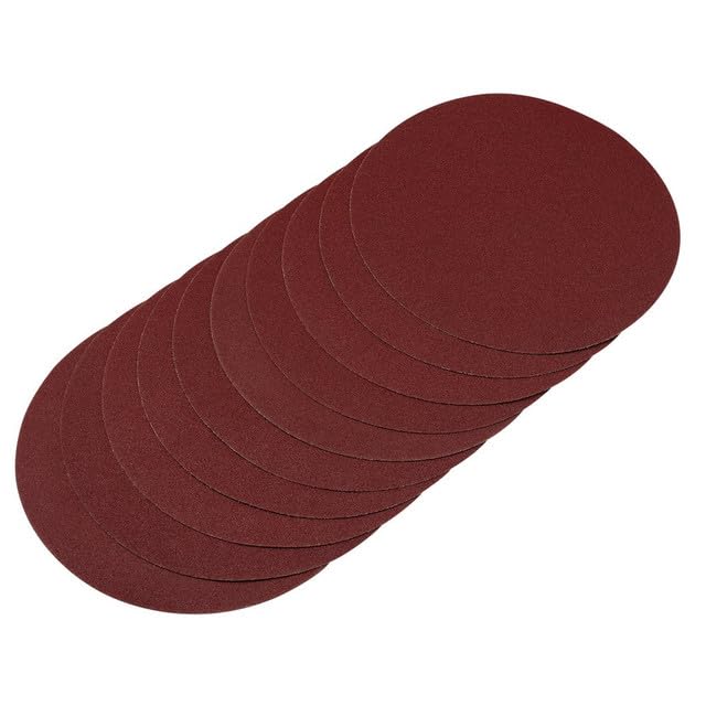 Draper 10370 Sanding Discs, 230mm, 80 Grit (Pack of 10) - Image 3