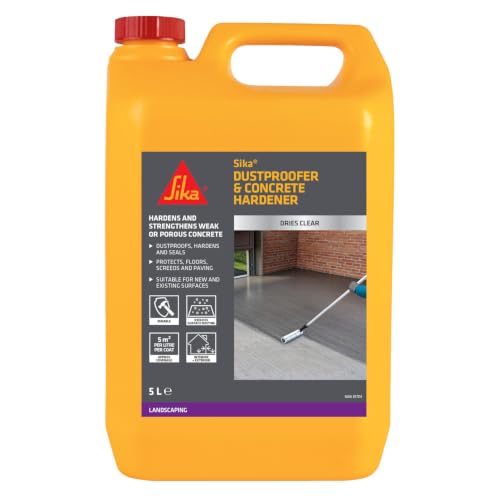 Everbuild 403 Premium Concrete Hardener and Dustproofer – Clear Coat – 5 Litre