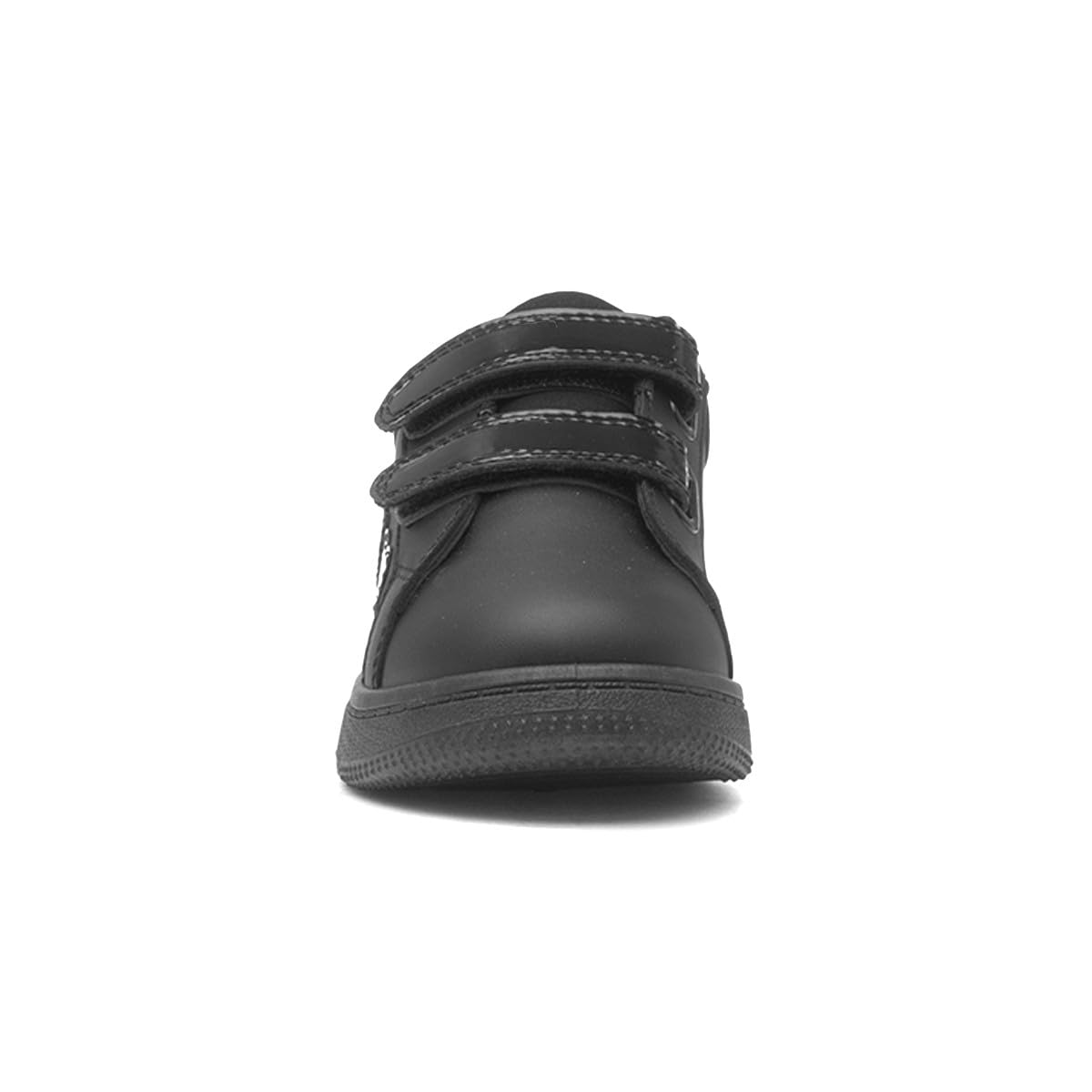 XL Kids Black Double Easy Fasten Heart Trainer — view 3