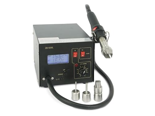 Stazione di saldatura ZD 939l con display LCD e 4 ugelli