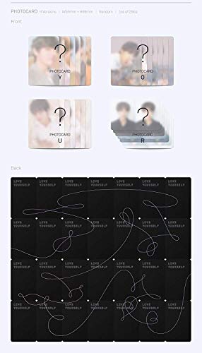 BTS K-POP Álbum Love Yourself Tear Your Original - VERSÃO ALEATÓRIA