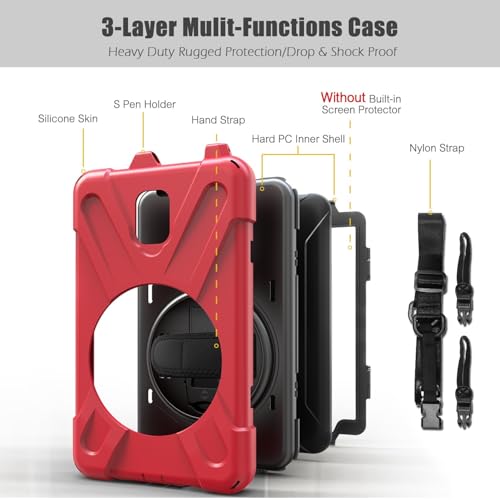 Coque anti-chute Samsung Galaxy Tab Active 2 pour éviter les bris d'écran et pannes