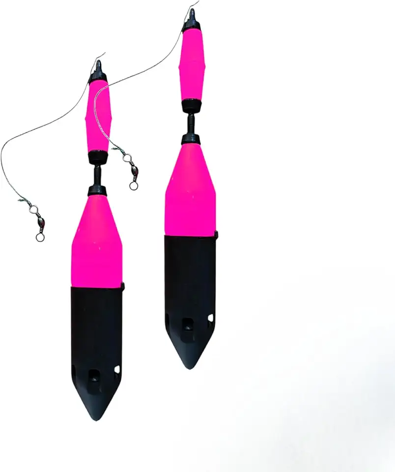 Boia Torpedo 45g Profissional para Pesca de Superfície com Excelente Alcance, Visibilidade Superior e Controle Total da Linha, Bastão boia flutuante, ideal para Lagoas, Rios, Represas Kit c/2UN