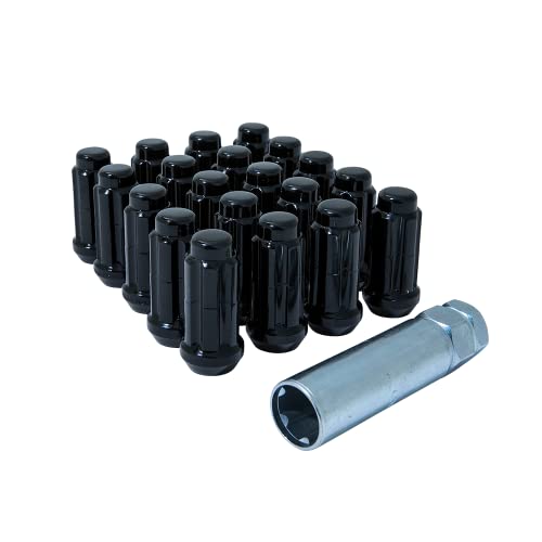 Image of Gorilla Automotive K5TS-14150BGR 5Lug 14-1.50 Spline WIK Truck Blk Gor