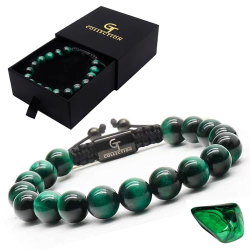 Pulsera de piedras naturales para hombre GT collection