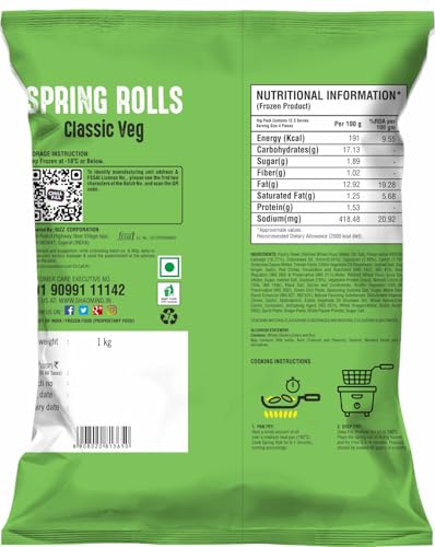 Image of Shaoming Veg Spring roll 1KG