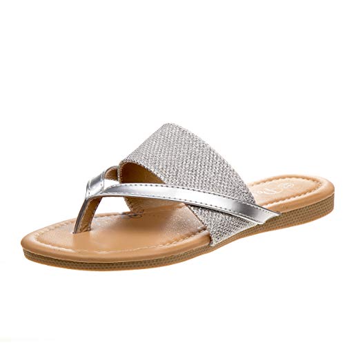 Josmo Girl's Daisy Flat Sandal
