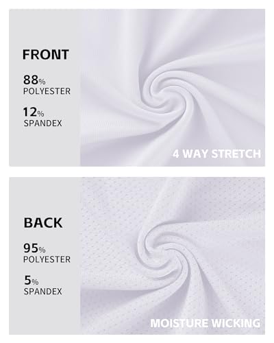 Blueleaf Boys Sleeveless Compression Shirt Youth Mesh Back Tank Tops Kids Athletic Basketball Undershirts3