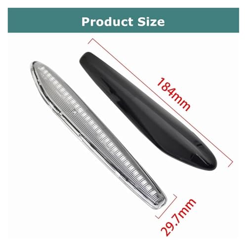 Luz intermitente lateral dinámica Alfa Romeo 159 Brera con señal secuencial LED 6