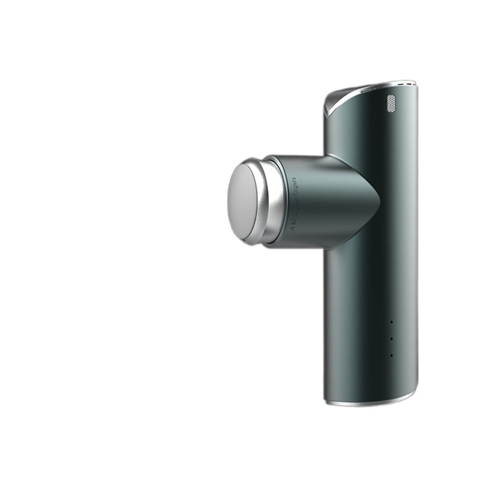 Mini elektryczny pistolet do masażu mięśni kieszonkowy masażer mięśni szyi terapia bólu do masażu ciała relaks ulga w bólu (Color : Night Green, Size : 0)