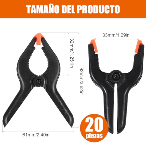 Catálogo de Pinzas de resorte los más recomendados. 20 Imagen adicional