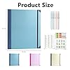 Important Document Organizer, If I Die Binder UK, Life Book Document Organiser, Document Organizer with Pockets File Home School Office Supplies (Blue) #3