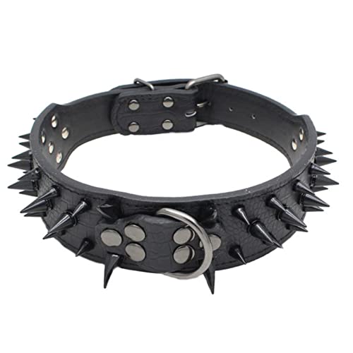 Collares Perros Anchos Cuero Marca LRZIN
