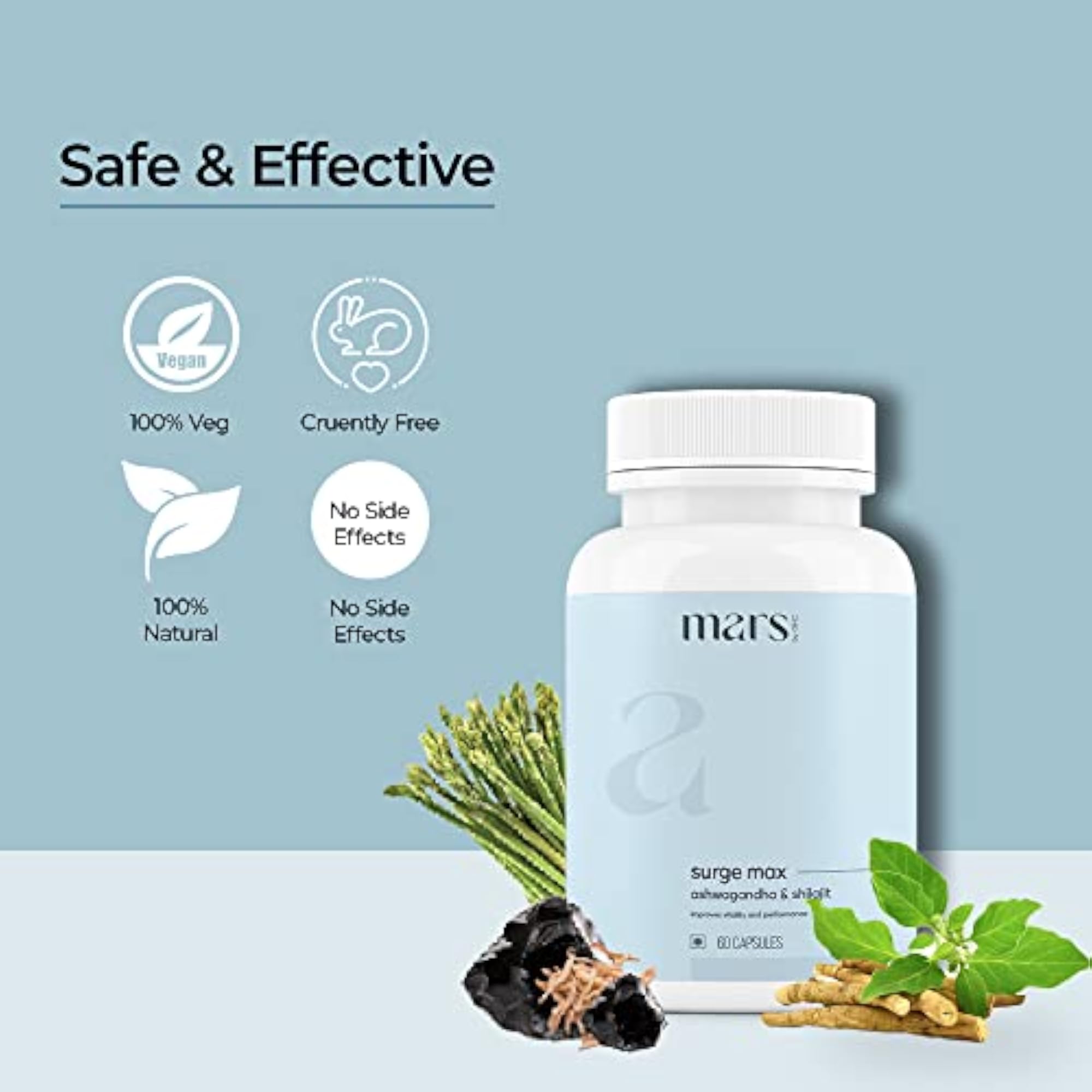 mars by GHC Surge Max Anxiety Relief (60 Capsules)