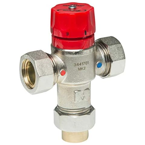 Reliance RWC 22mm Temperature Mixer Valve for Water underfloor Heating Kits 22mm Mixing kit Compression Fitting Kudos-Trading UK Next Working Day Prime delivery Cover