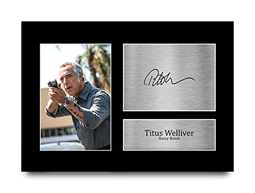 Bild: HWC Trading A4 Titus Welliver Bosch Geschenke Gedruckt Signiert Autogramm Bild F�r Fernsehshow Fans f�r 16,99 EUR bei amazon.de