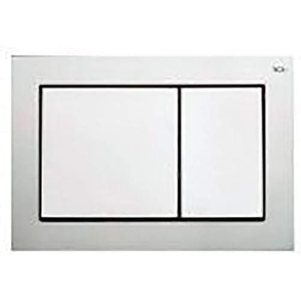 Panel dorsal Base 9,240,702 Pulsador de pared para inodoro acabado cromado mate