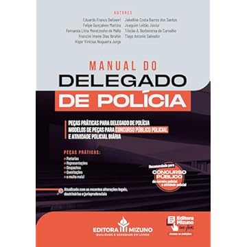 Capa do livro Manual do Delegado de Polícia