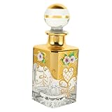 Photo Gallery valiclud bottiglia profumo vuota vintage in vetro corrosione-resistente per essenziali e aromaterapia decorativa e ricaricabile raffinato per casa e Photo Gallery valiclud bottiglia profumo vuota vintage in vetro corrosione-resistente per essenziali e aromaterapia decorativa e ricaricabile raffinato per casa e