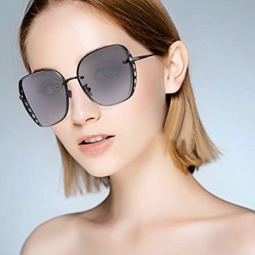 ROSA&ROSE Occhiali da Sole Donna Classici Metallo