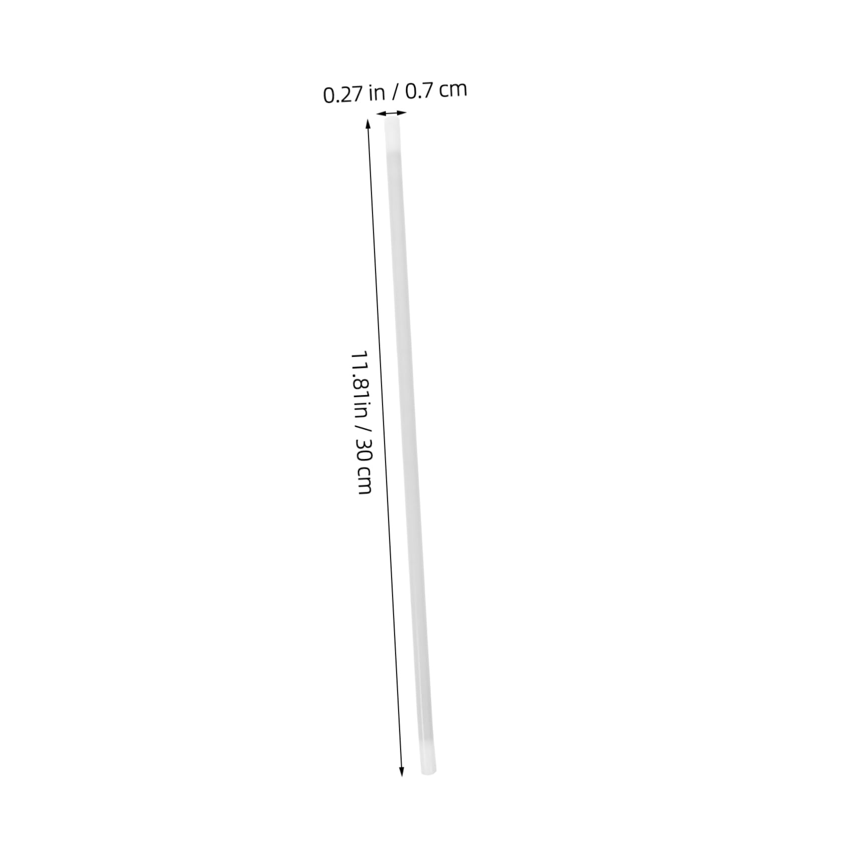 Alipis PTFE Stir Bar Stainless Stirrer Rod Manual Stirring Tool Chemistry Experiment Stirrer