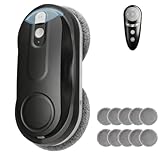 KKI Window Cleaning Robot, Automatic Window Cleaner Robot, Dual Spray, Max 3200Pa, AI Path...