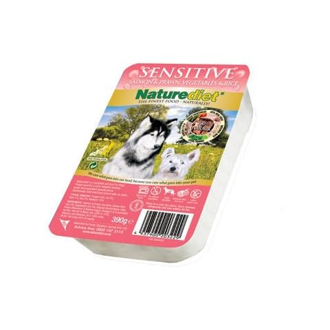 Naturediet Sensitive Salmon & Prawn with Vegetable & Rice 18 x 390g 7020g Cover
